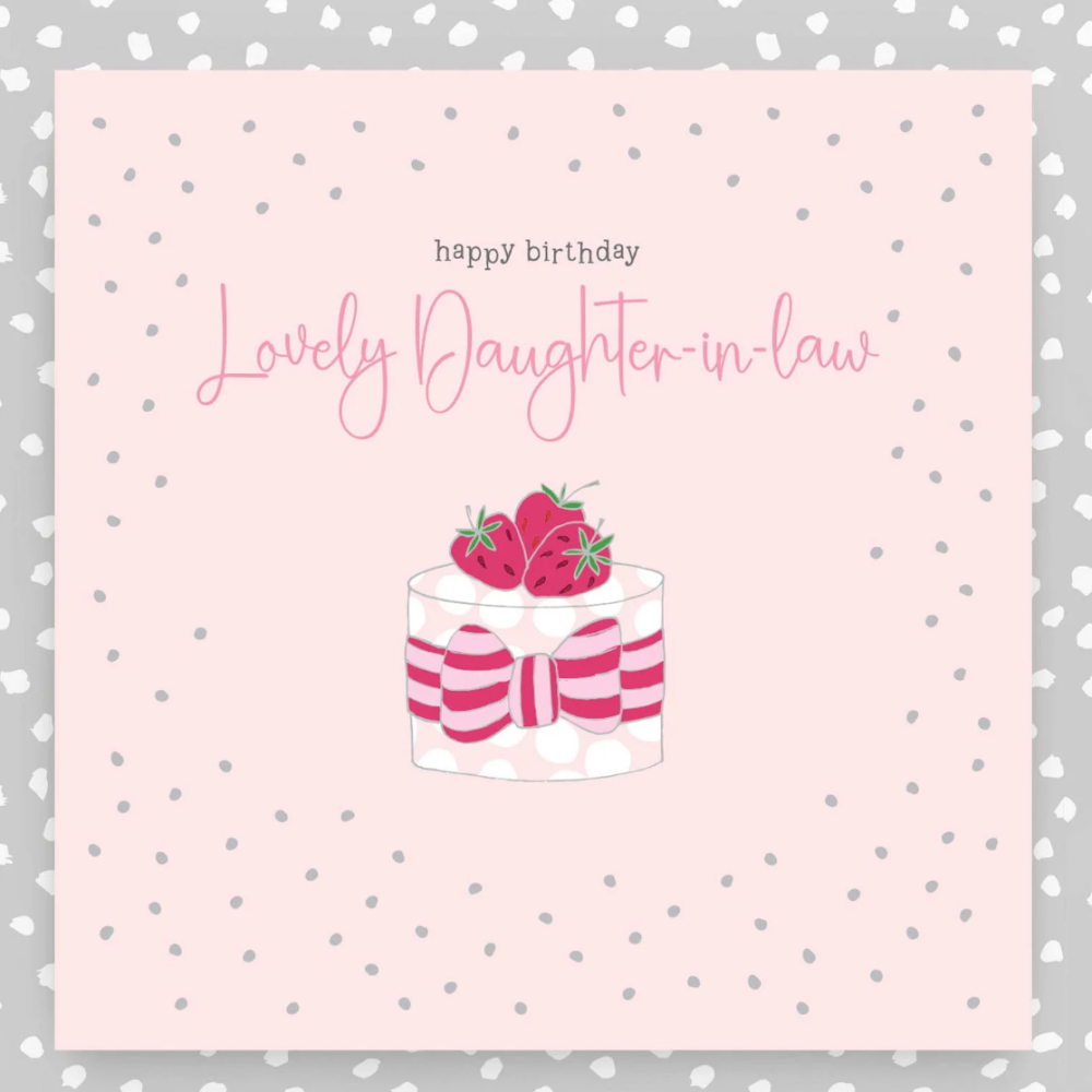 Daughter-in-law Birthday Card