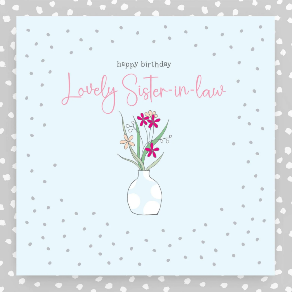 Sister-in-law Birthday Card