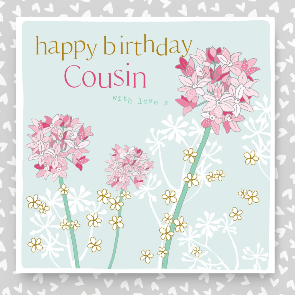 Cousin Birthday Card