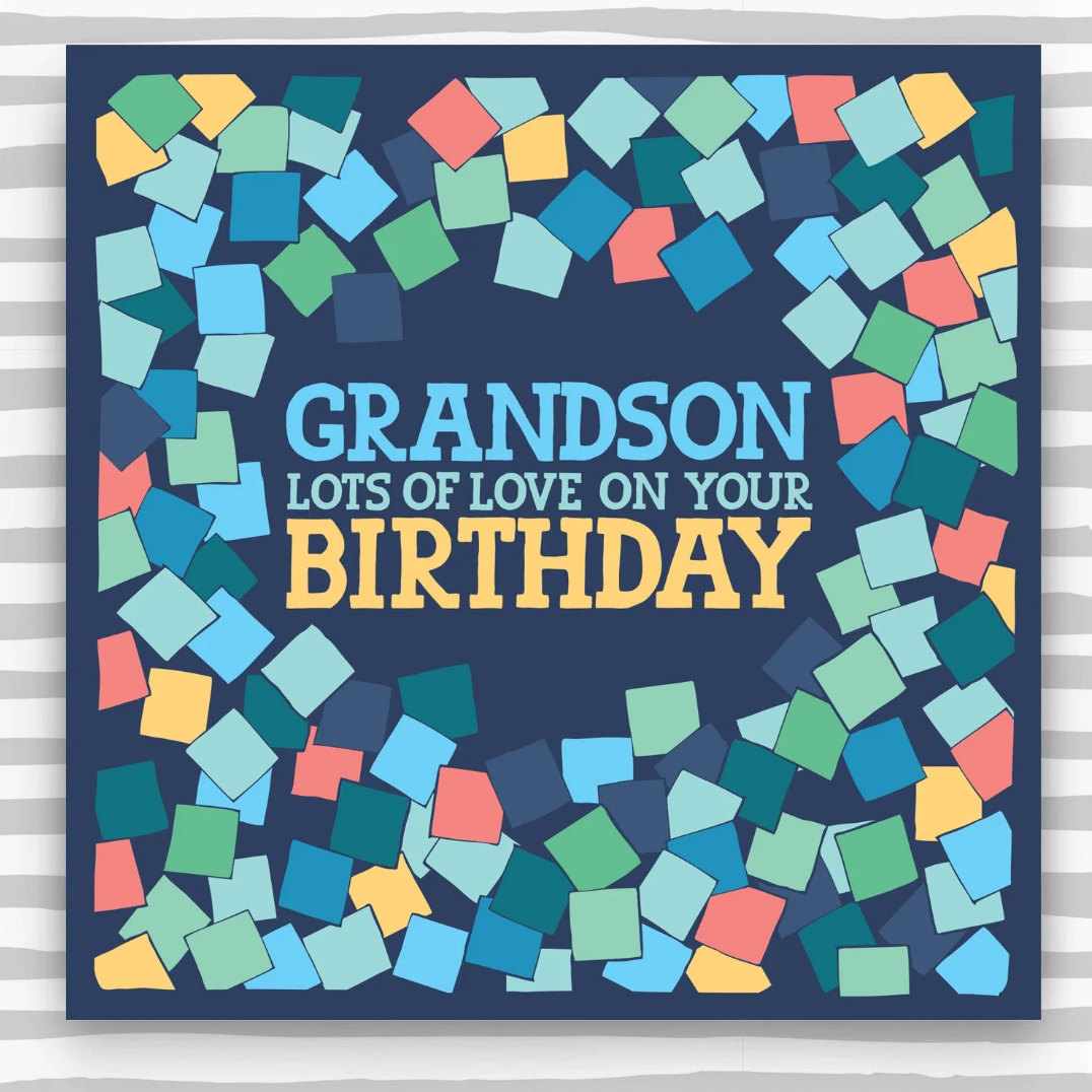 Grandson Birthday Card