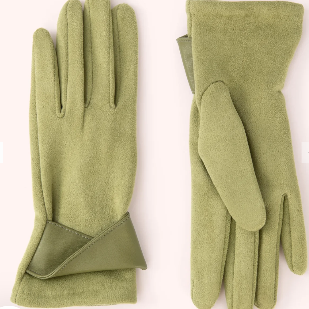 Meredith Gloves- Sage Green