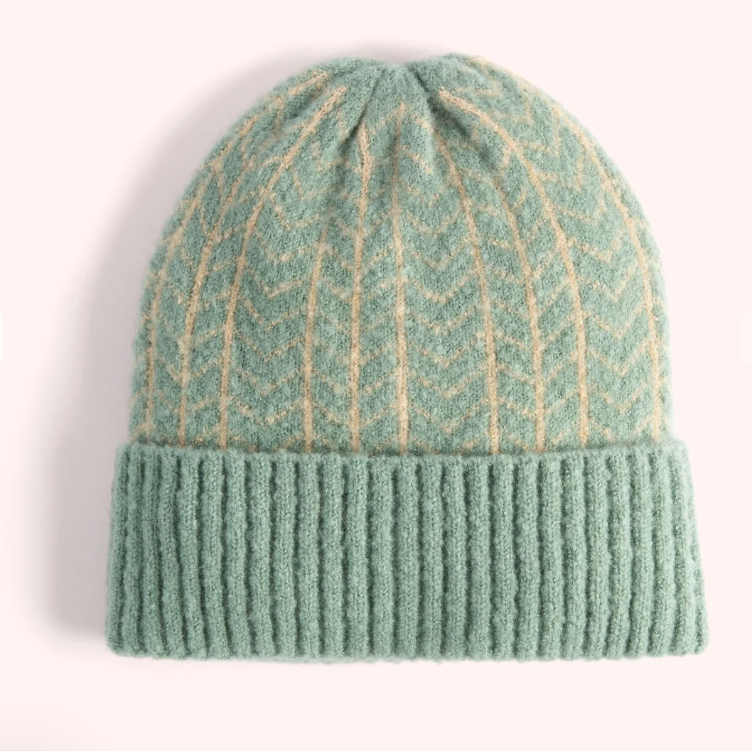 Niamh Beanie Hat- Ice Blue