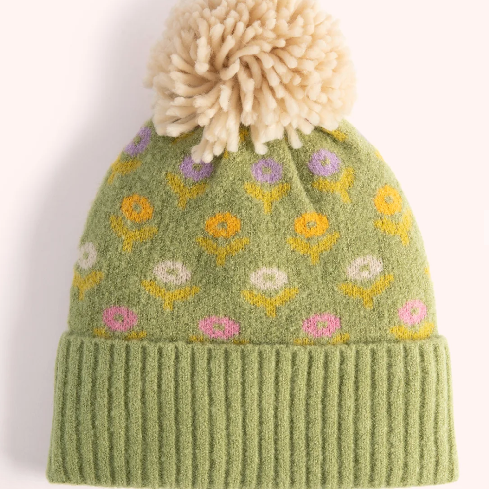 Willow Ditsy Flower Hat- Sage Green