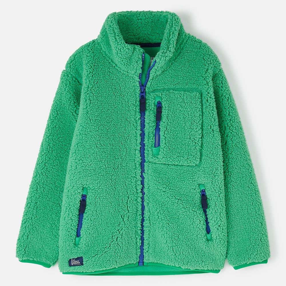 Kian Green Fleece- Age 1-2, 2-3, 3-4, 4-5, 5-6, 6-7, 7-8