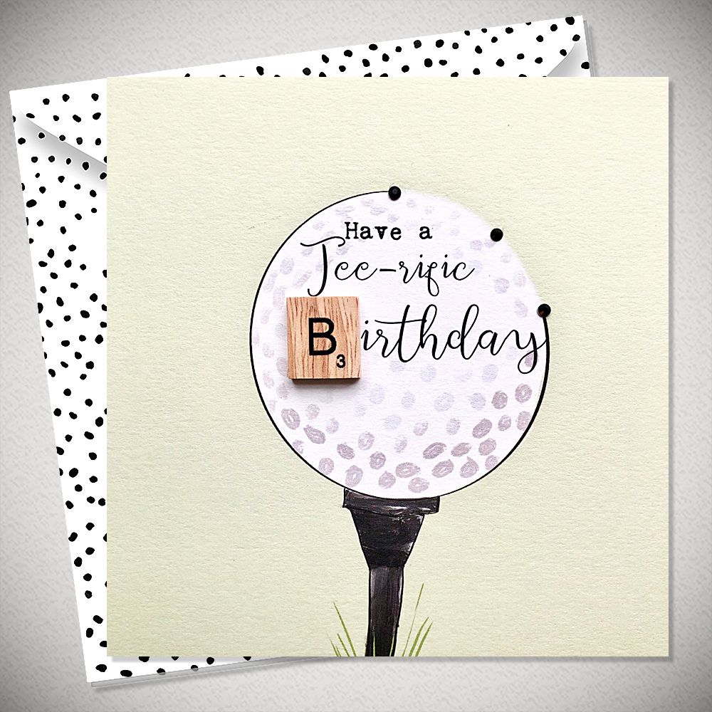 Birthday Card- Golf