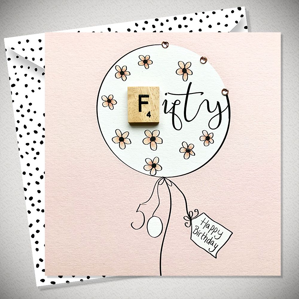 50th Birthday Card