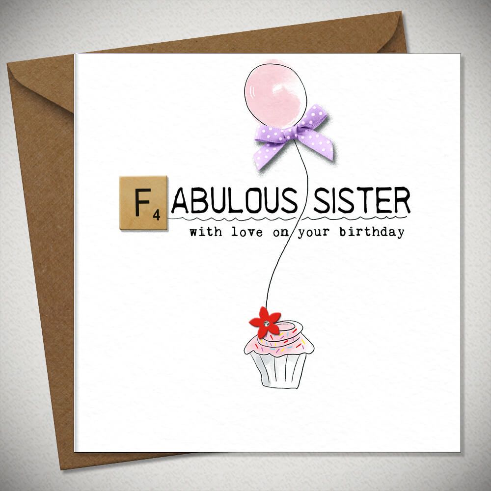 Sister Birthday Card