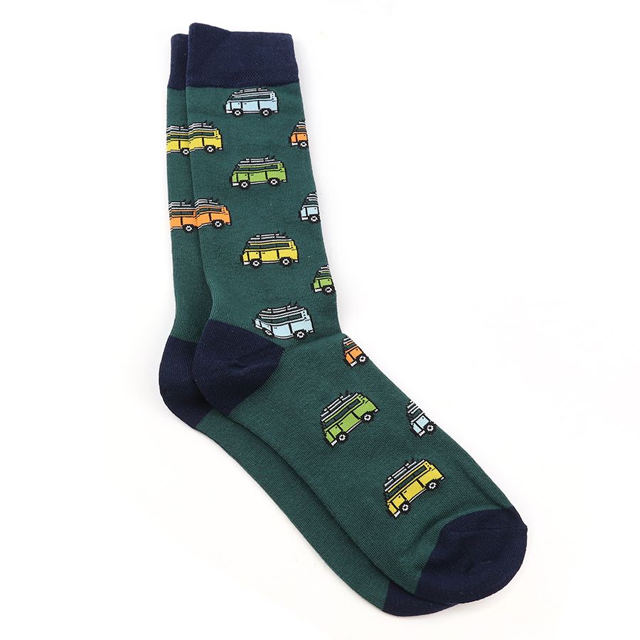 Retro Camper socks for men