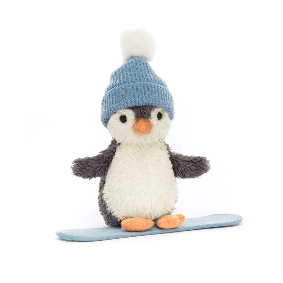 Peanut Penguin Snowboarding