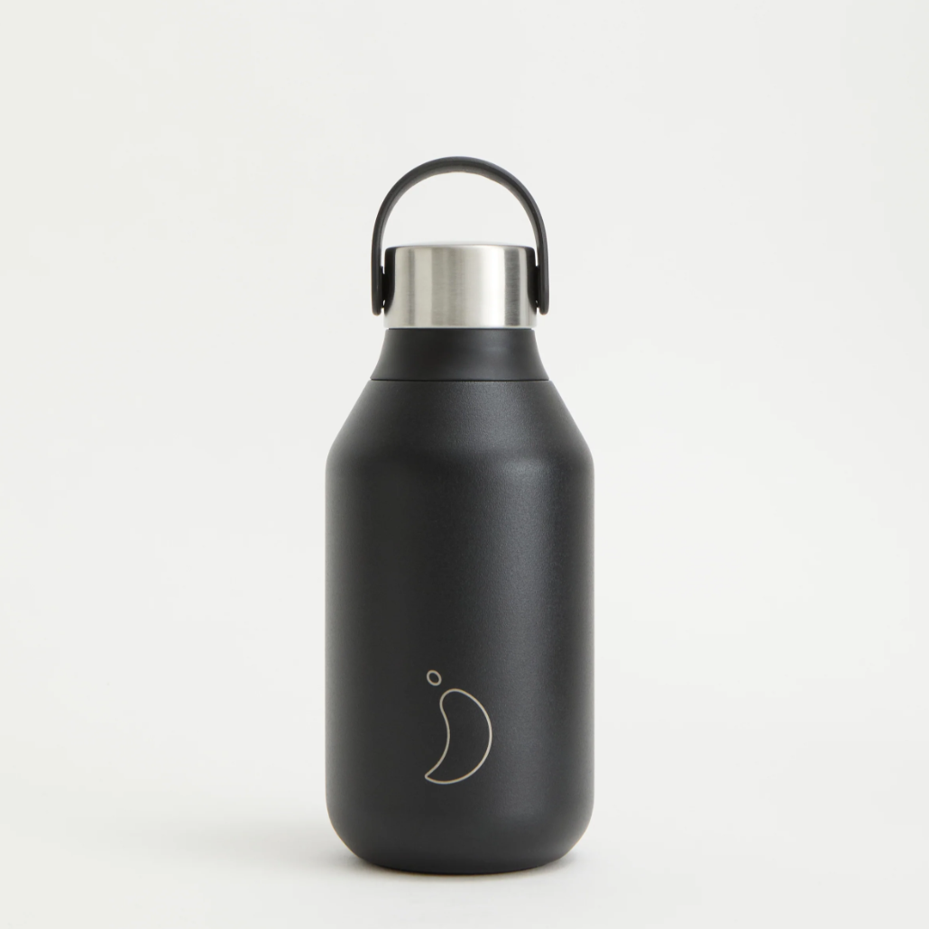 Chilly's 350ml Series 2 Bottle- Abyss Black
