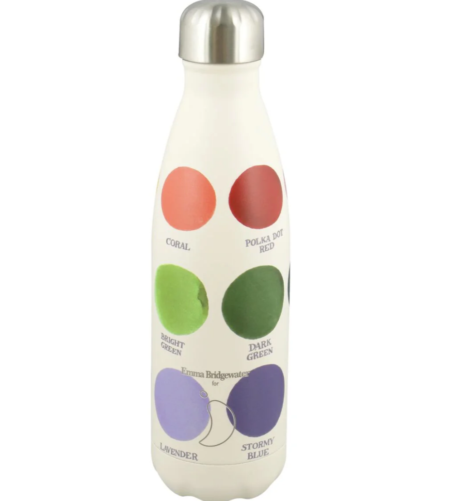 Chilly's 500ml Bottle Emma Bridgewater- Colour Chips Palette