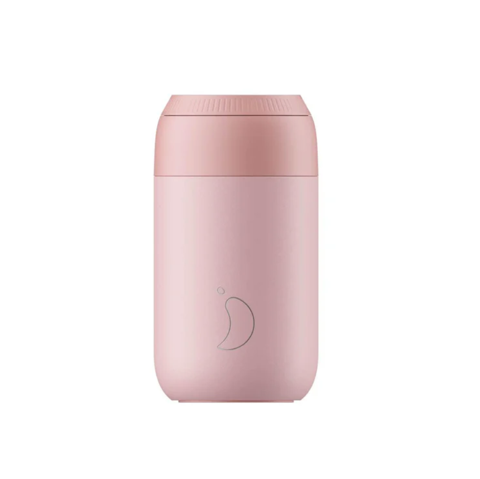 Chilly's Series 2 Coffee Cup 340ml- Blush Pink