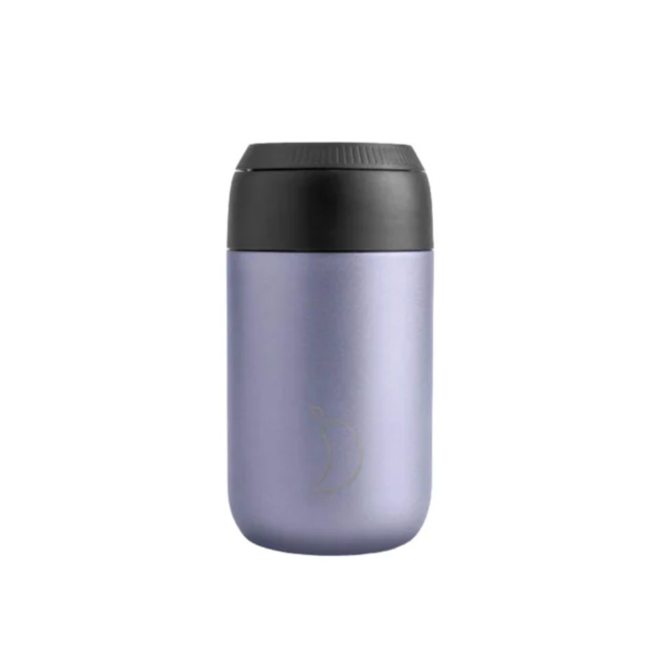 Chilly's Series 2 Coffee Cup 340ml- Metallic Lavender