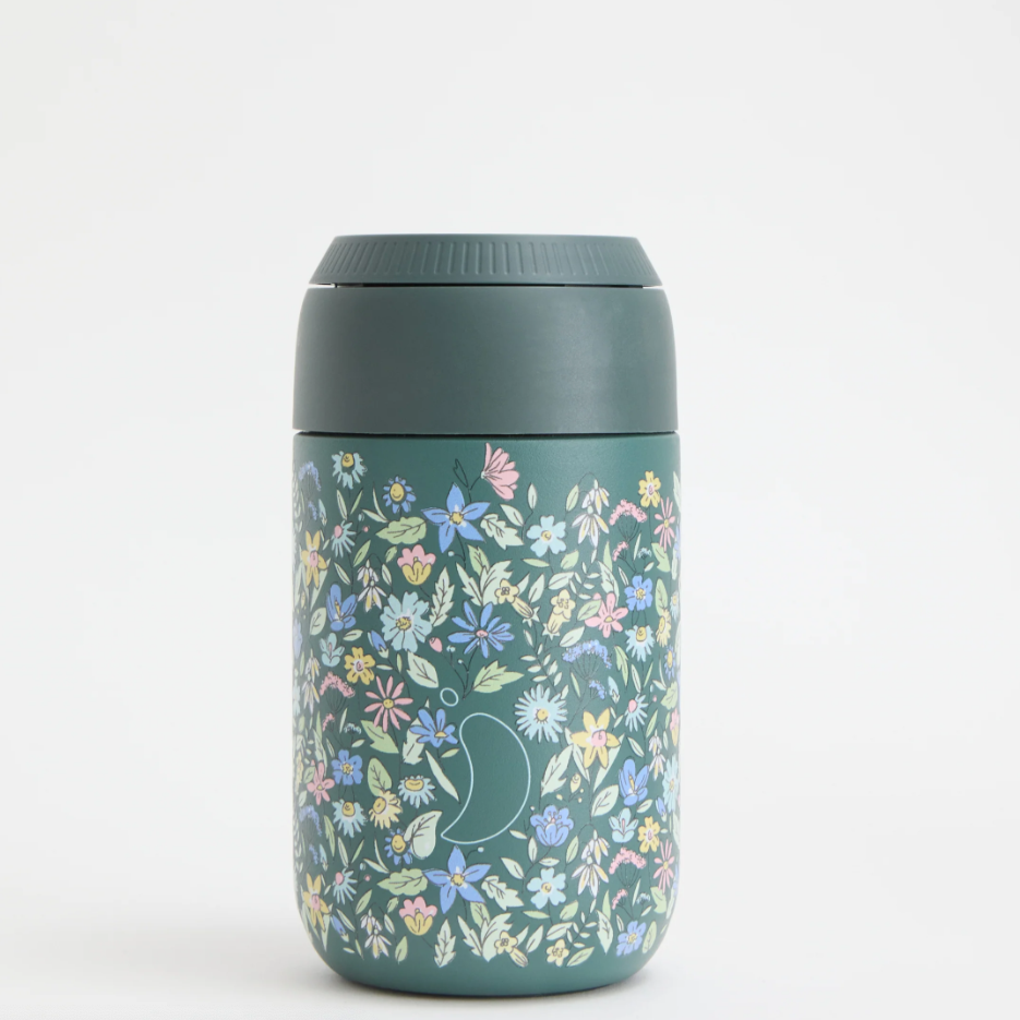 Chilly's Series 2 Liberty Coffee Cup 340ml- Summer Sprigs