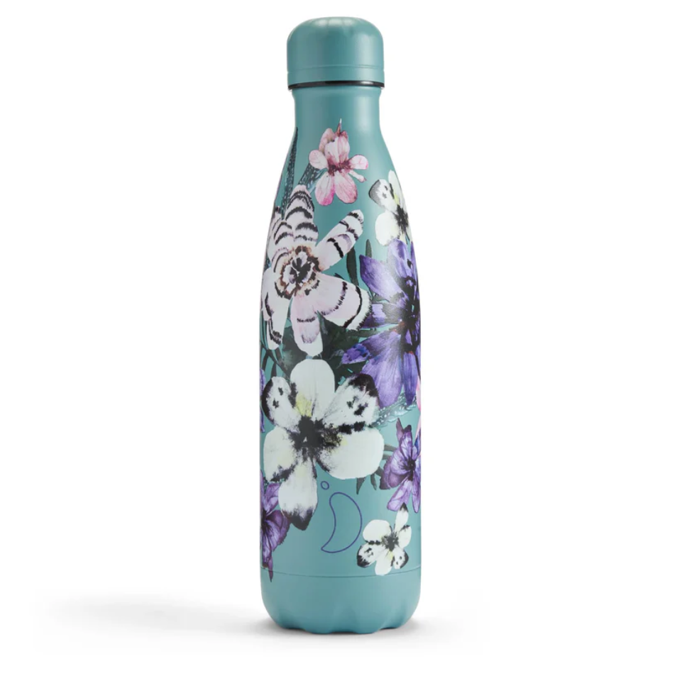 Chilly's 500ml Bottle- Feathered Florals