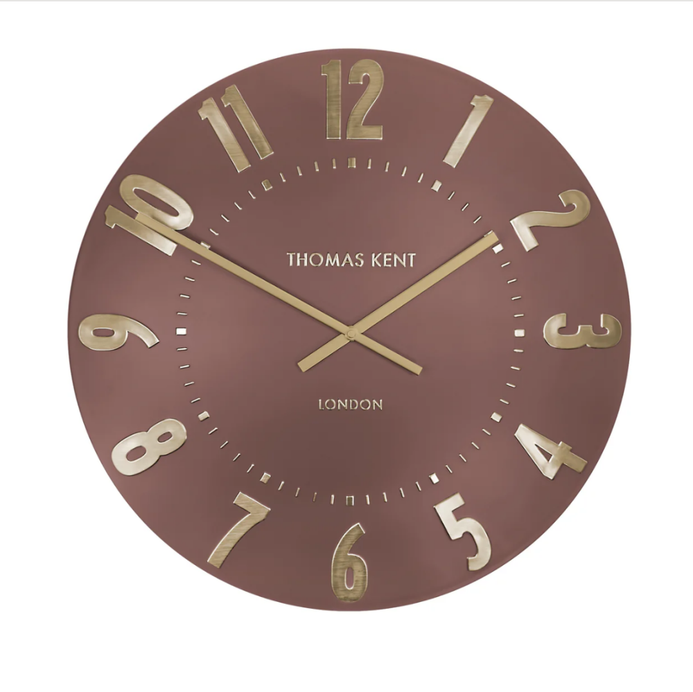 20" Mulberry Large Wall Clock- Auburn