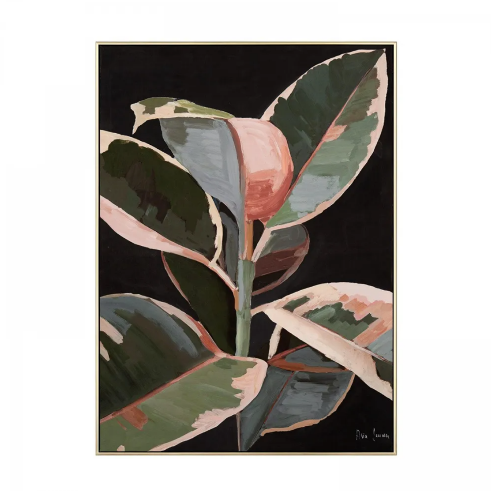 Robusta Wall Art by Asia Jensen- Framed Canvas