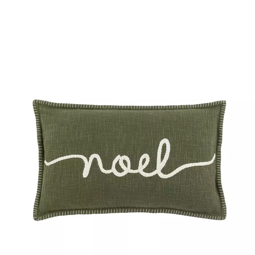 Noel Script Cushion