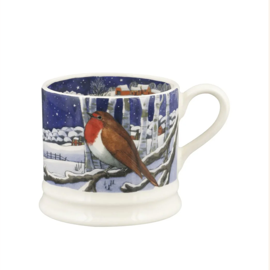 Midnight Robin Small Mug