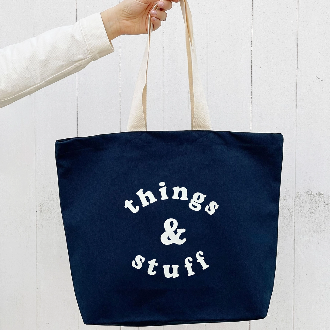 Things & Stuff - Canvas Tote Bag
