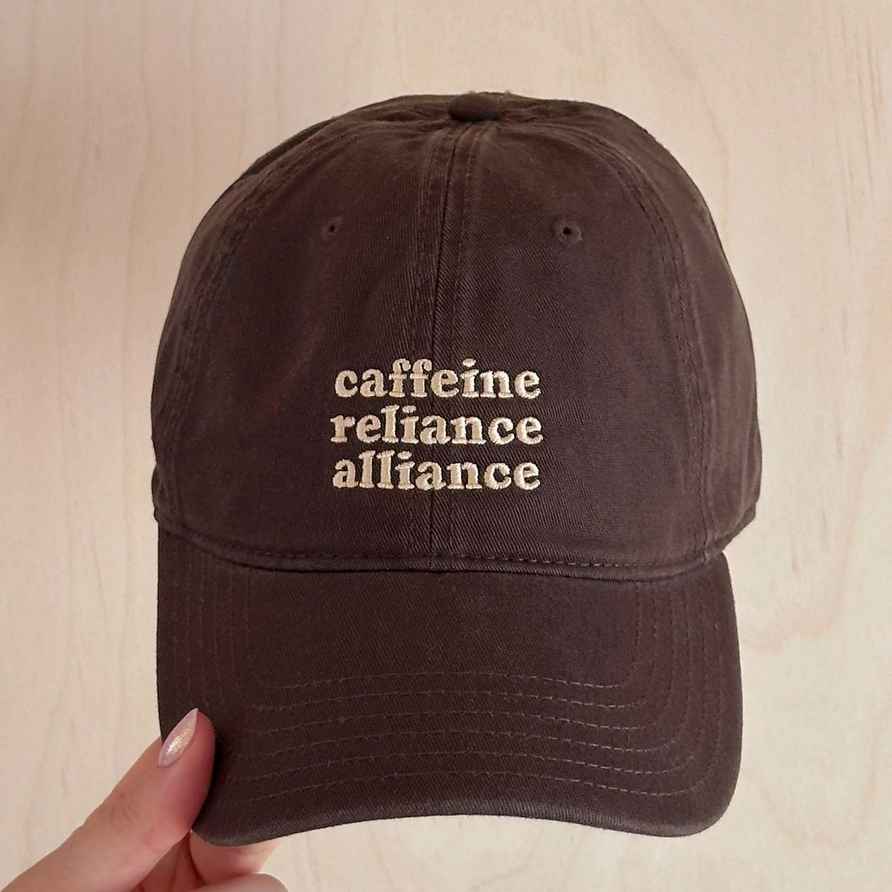 Caffeine Reliance Alliance - Cotton Baseball Cap