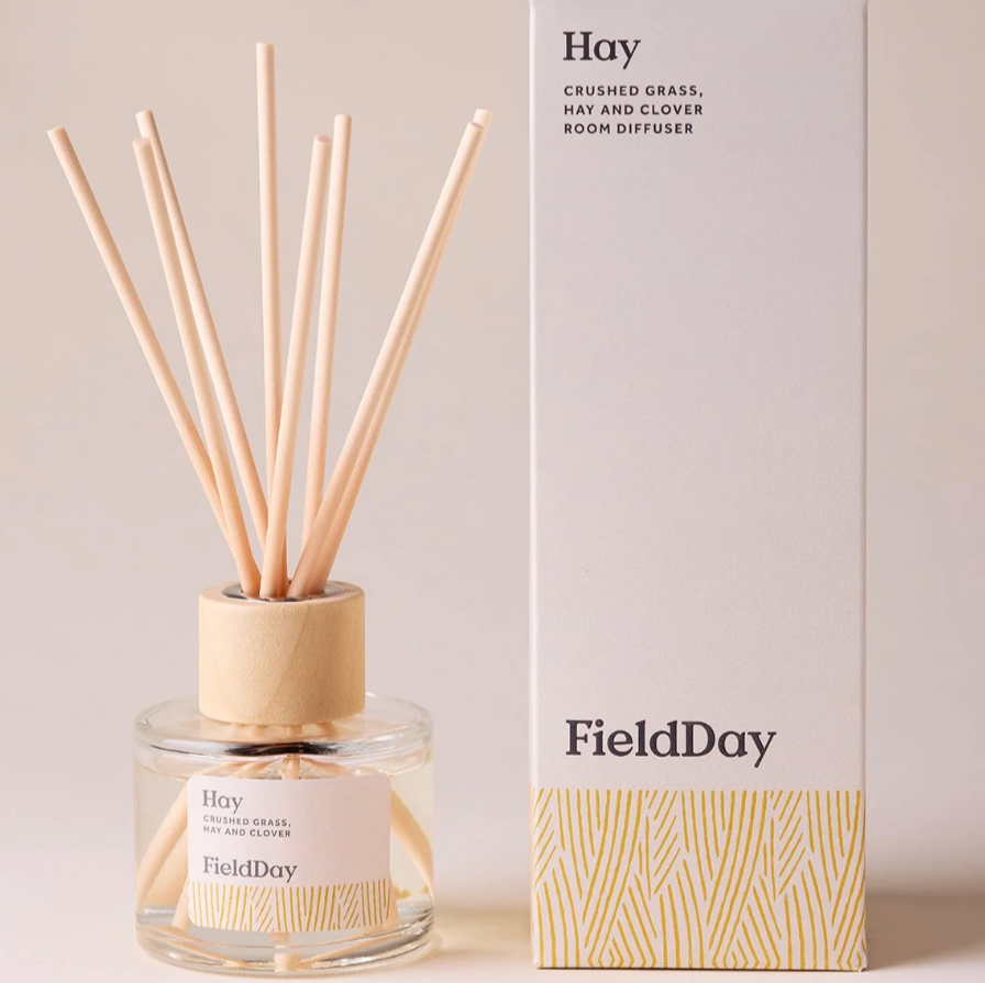 Classic Hay Diffuser- Crushed Grass, Hay and Clover