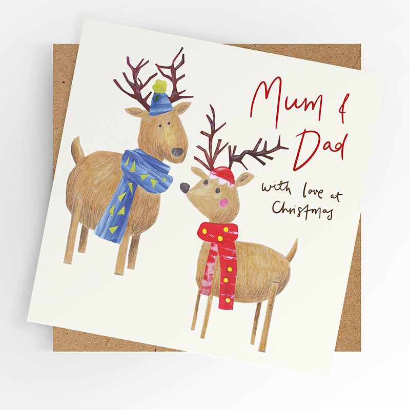 Mum and Dad Christmas Card