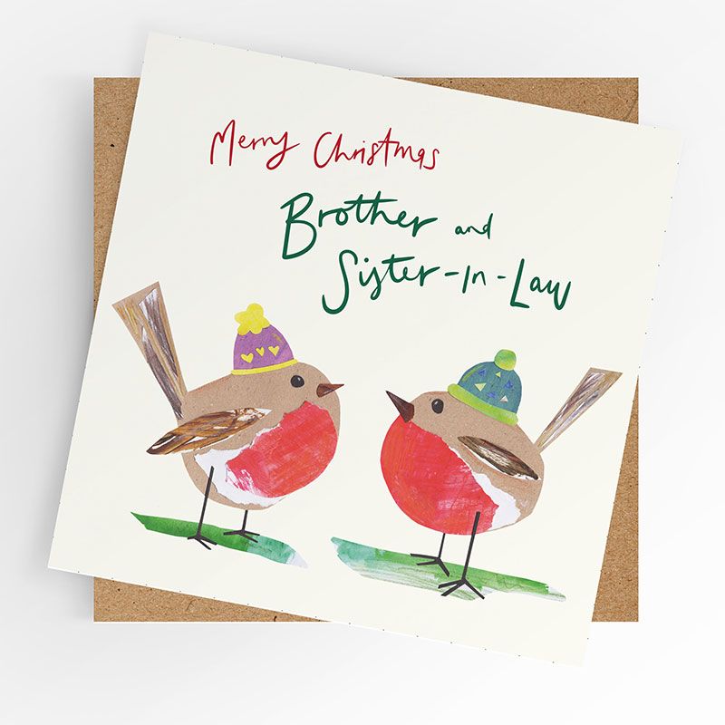 Brother & Sister- in-law Christmas Card