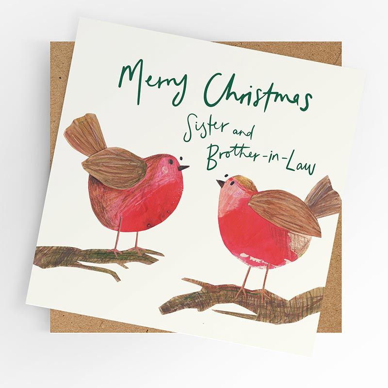 Sister and Brother-in-law Christmas Card