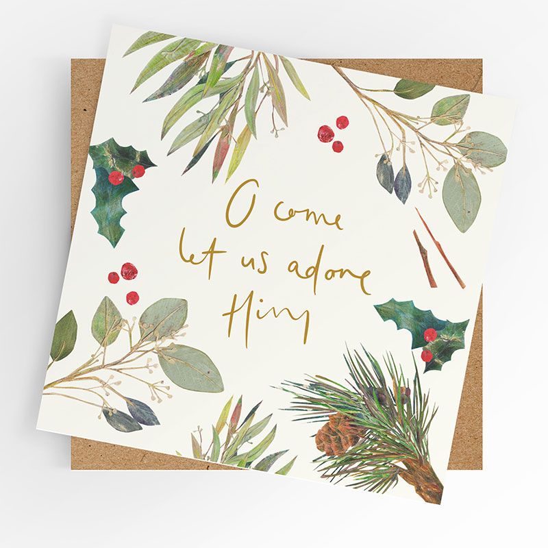 Adore Him Christmas Cards Pack (Set of 5)