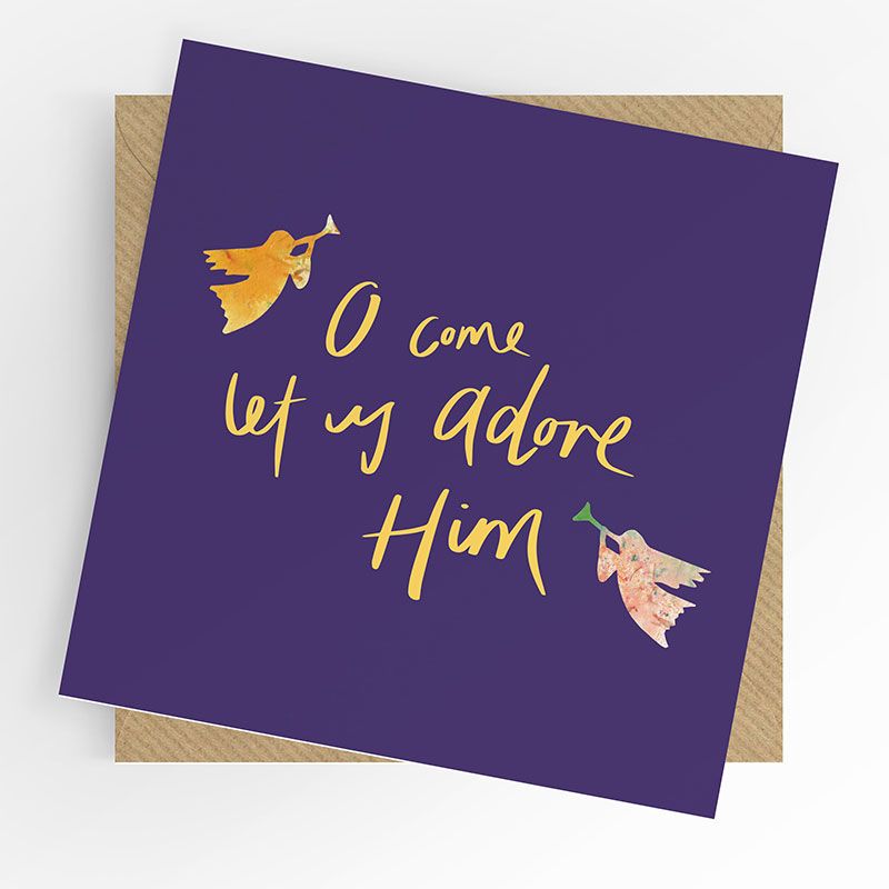 Adore Him Christmas Cards Pack (Set of 5)