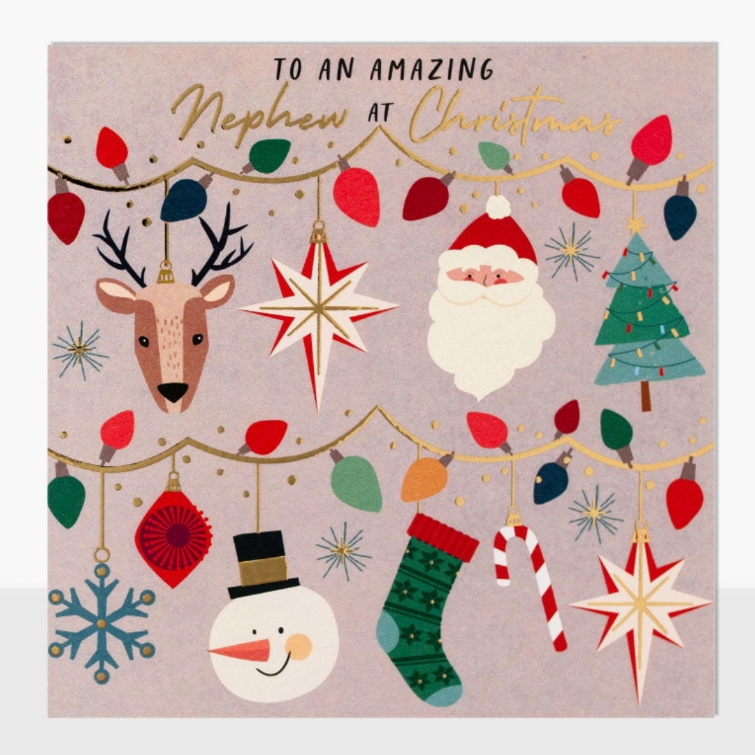 Nephew Christmas Card