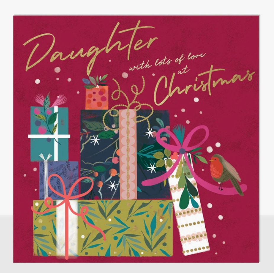 Daughter Christmas Card