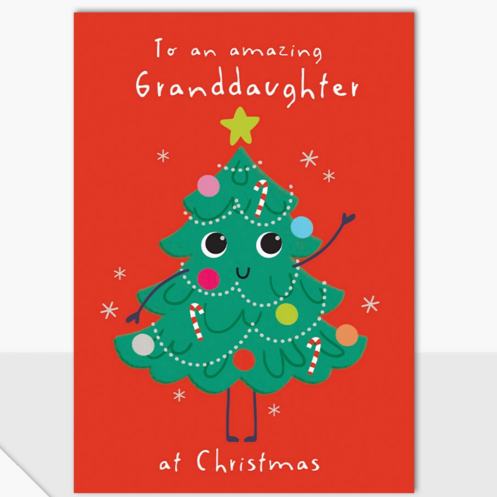 Granddaughter Christmas Card