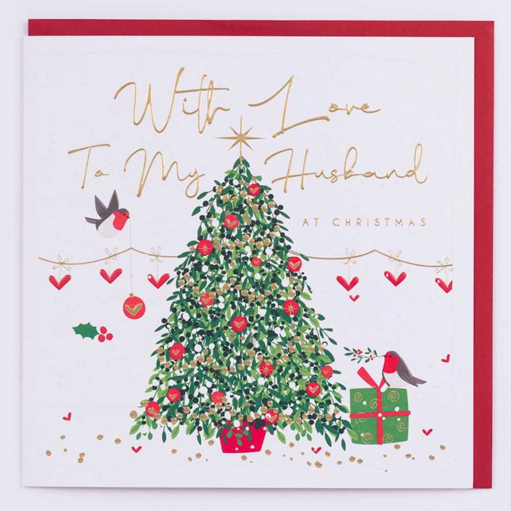 Husband Christmas Card