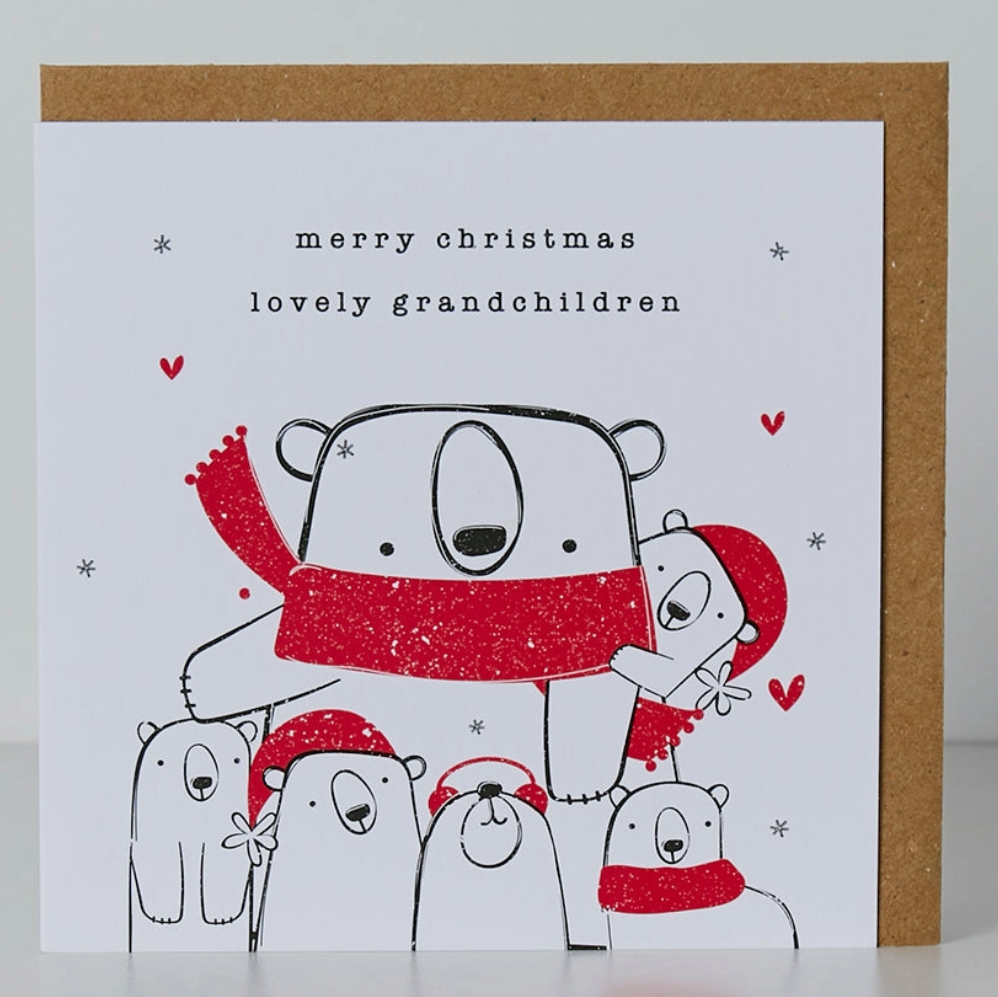 Grandchildren Christmas Card