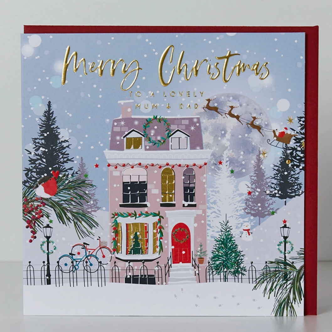 Mum and Dad Christmas Card