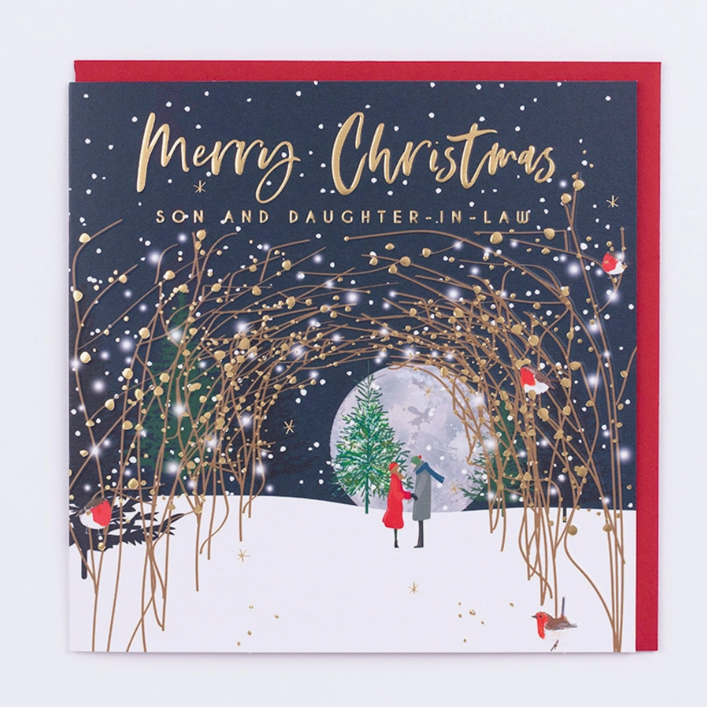 Son and Daughter-in-law Christmas Card