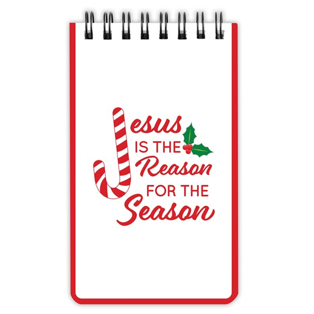 Jesus is the Reason for the Season Spiral Notepad