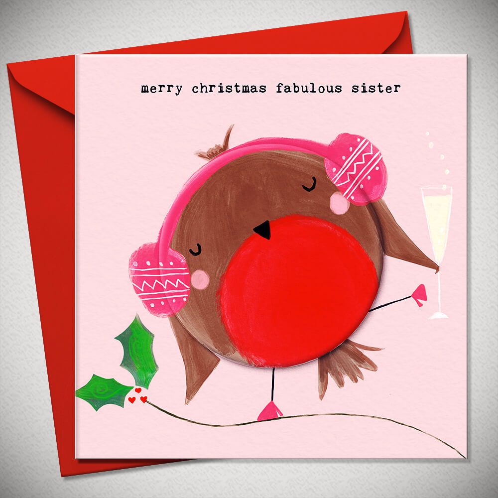 Sister Christmas Card