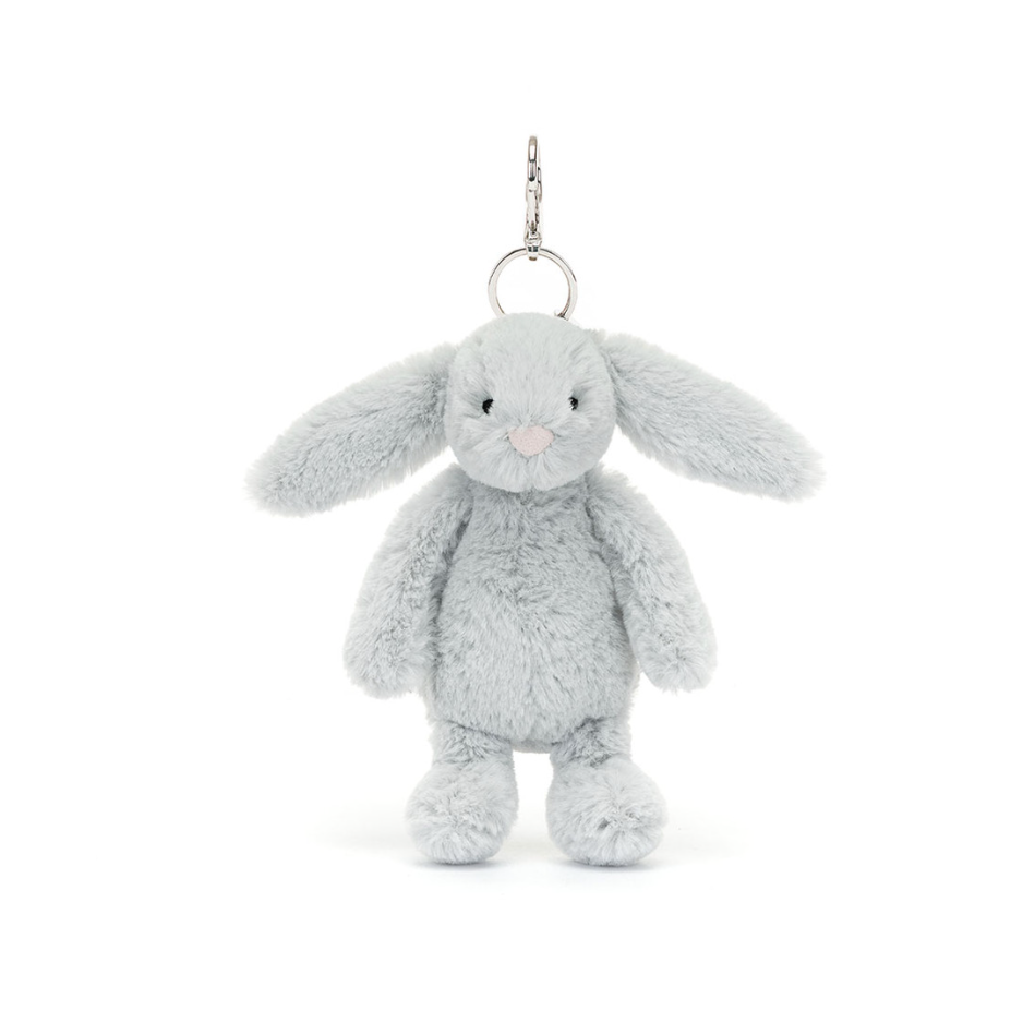 Bashful Silver Bunny Bag Charm