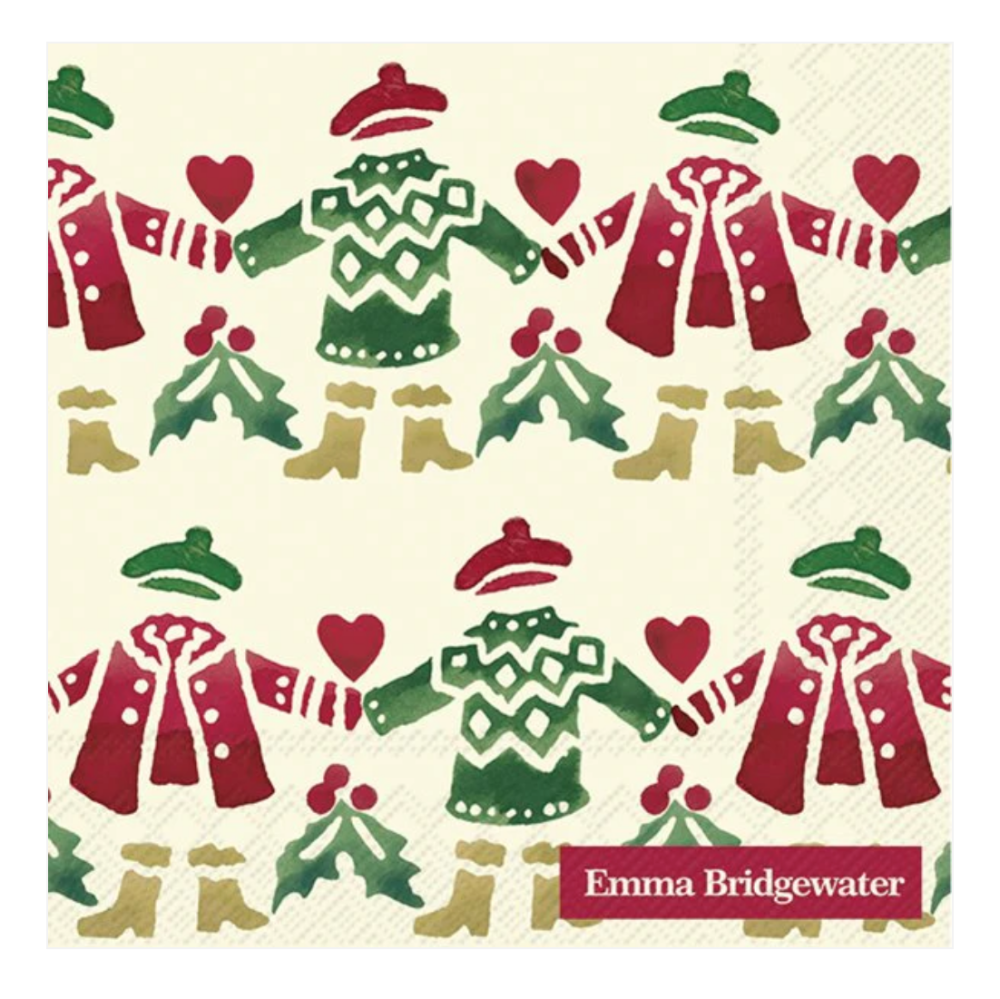 Winter Walks Cocktail Napkins- Emma B