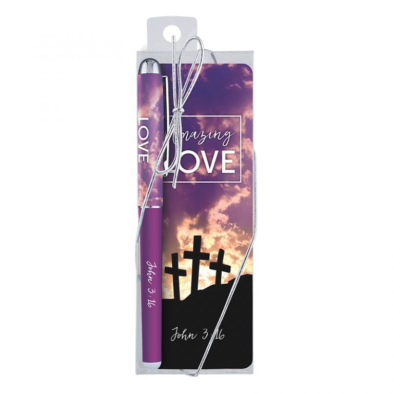 Amazing Love Pen and Bookmark set