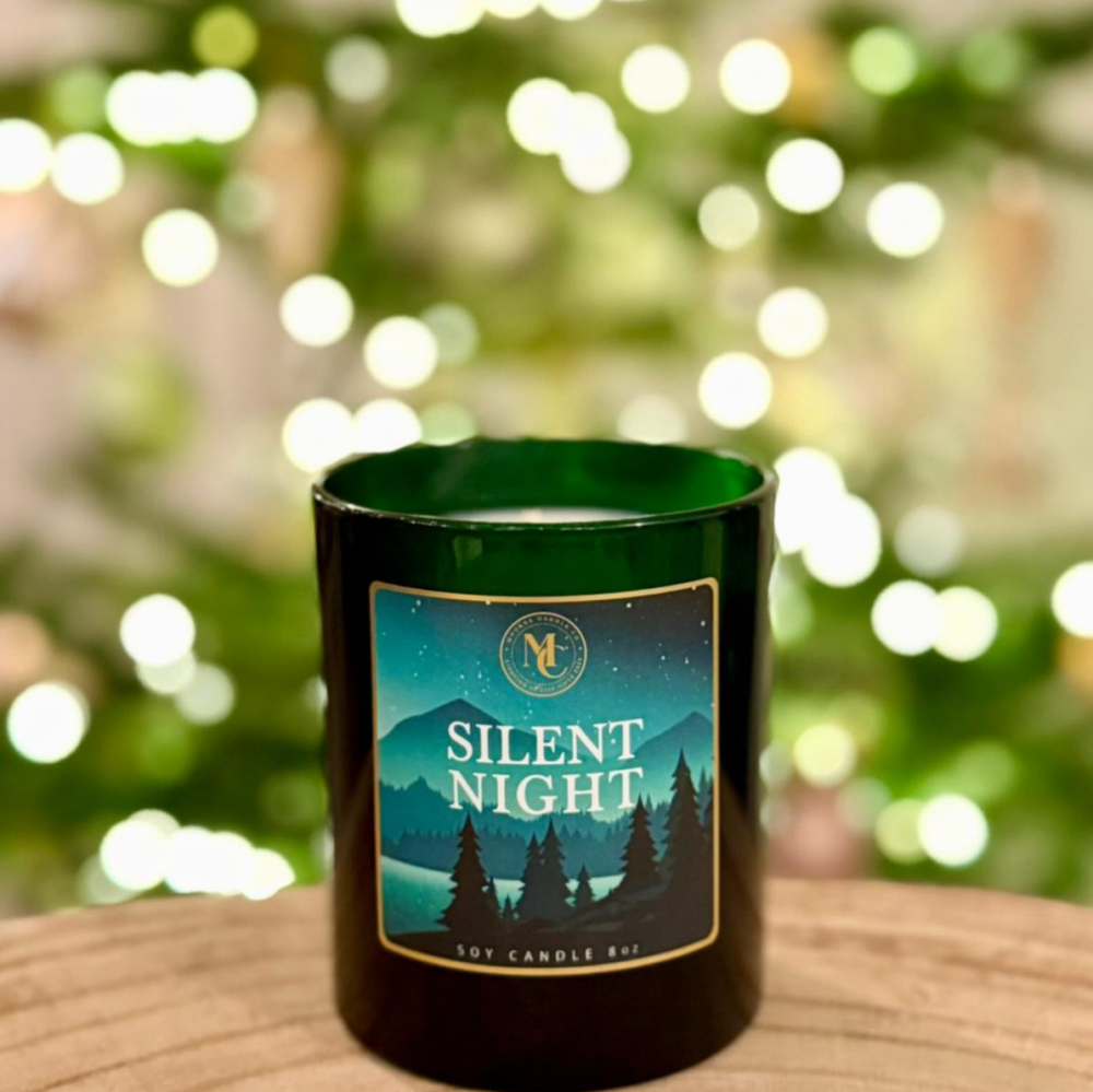 Silent Night Candle- Mourne Candle
