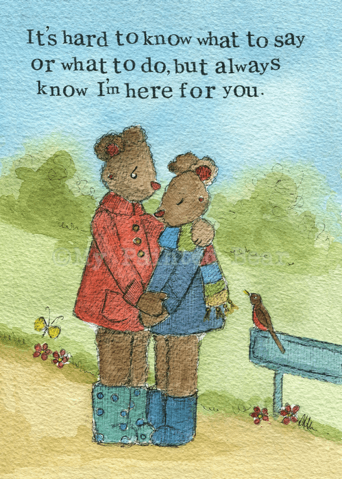 Here for you Card