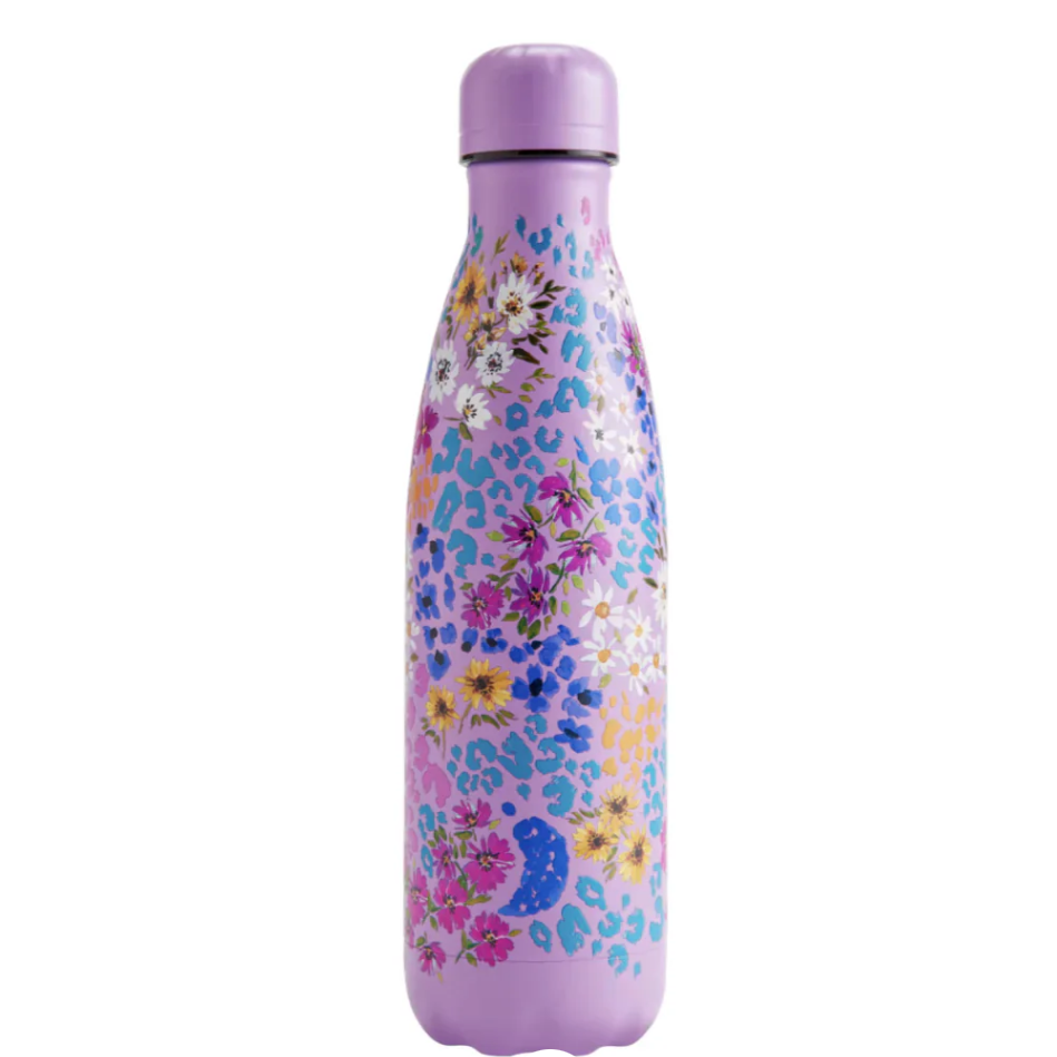 Chilly's 500ml Bottle-Floral Leopard Blossom