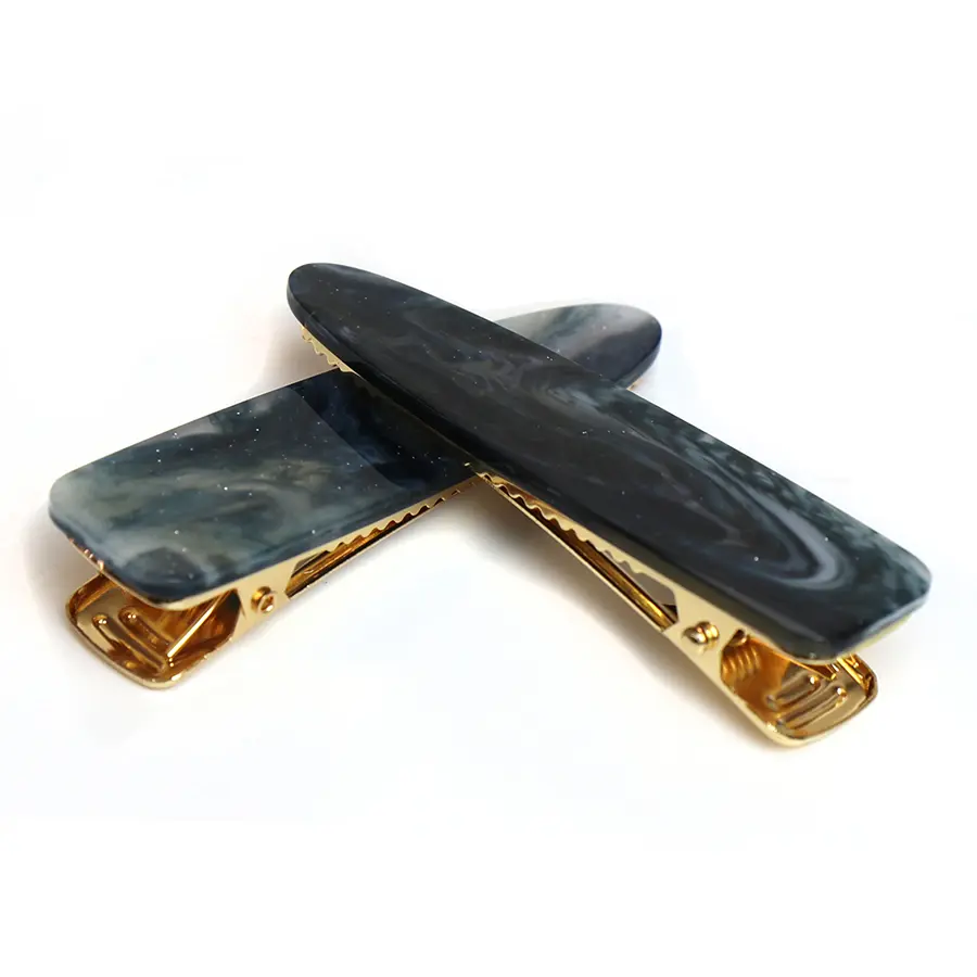 Opalescent celestial mix hair clips