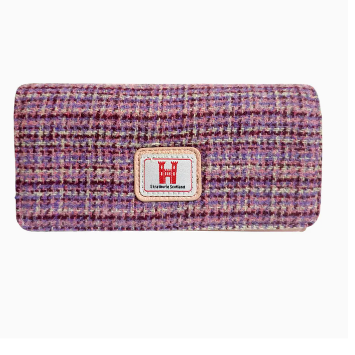Strathurie Tweed Heather Purse Large