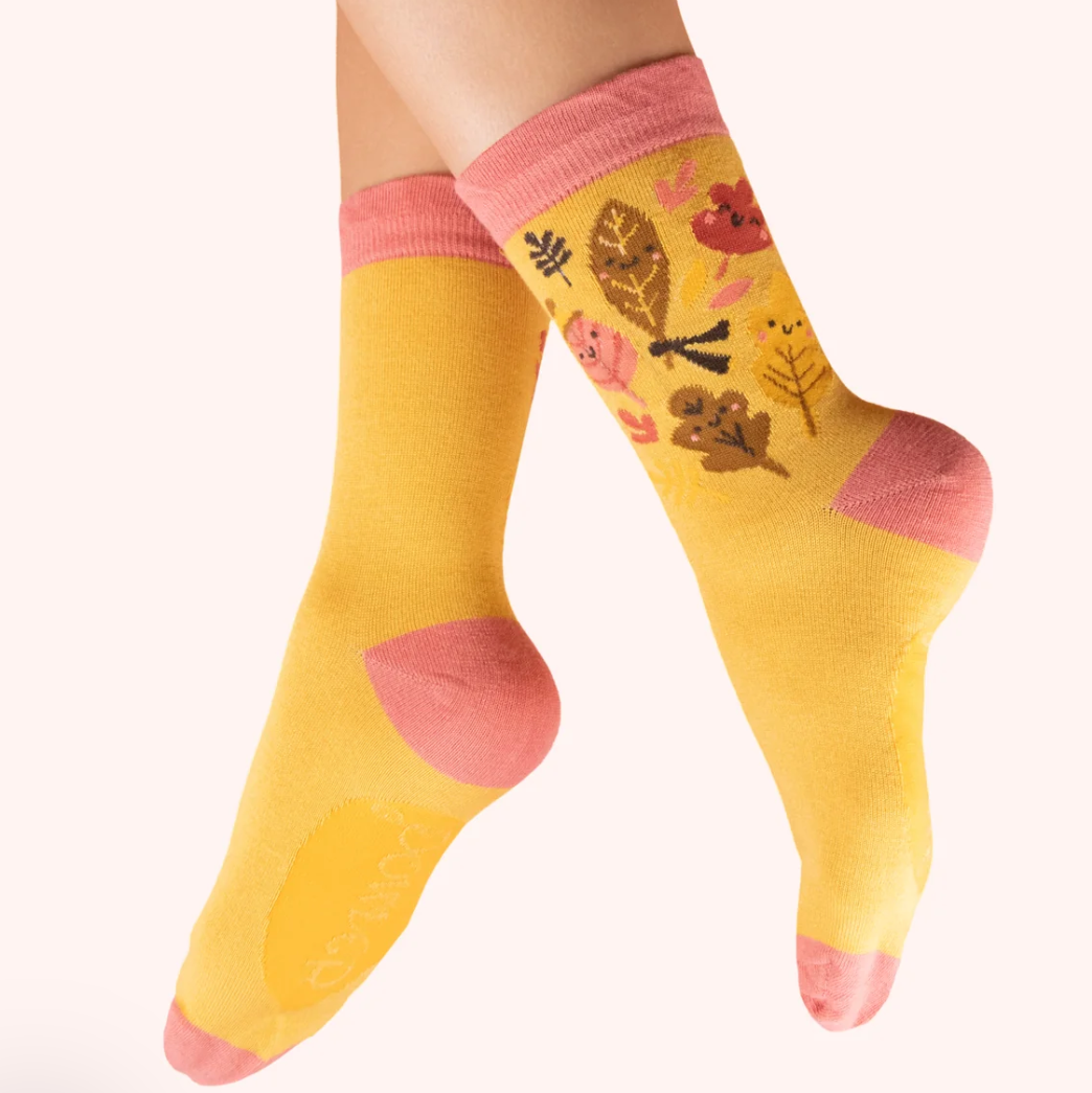 Happy Leaves Socks