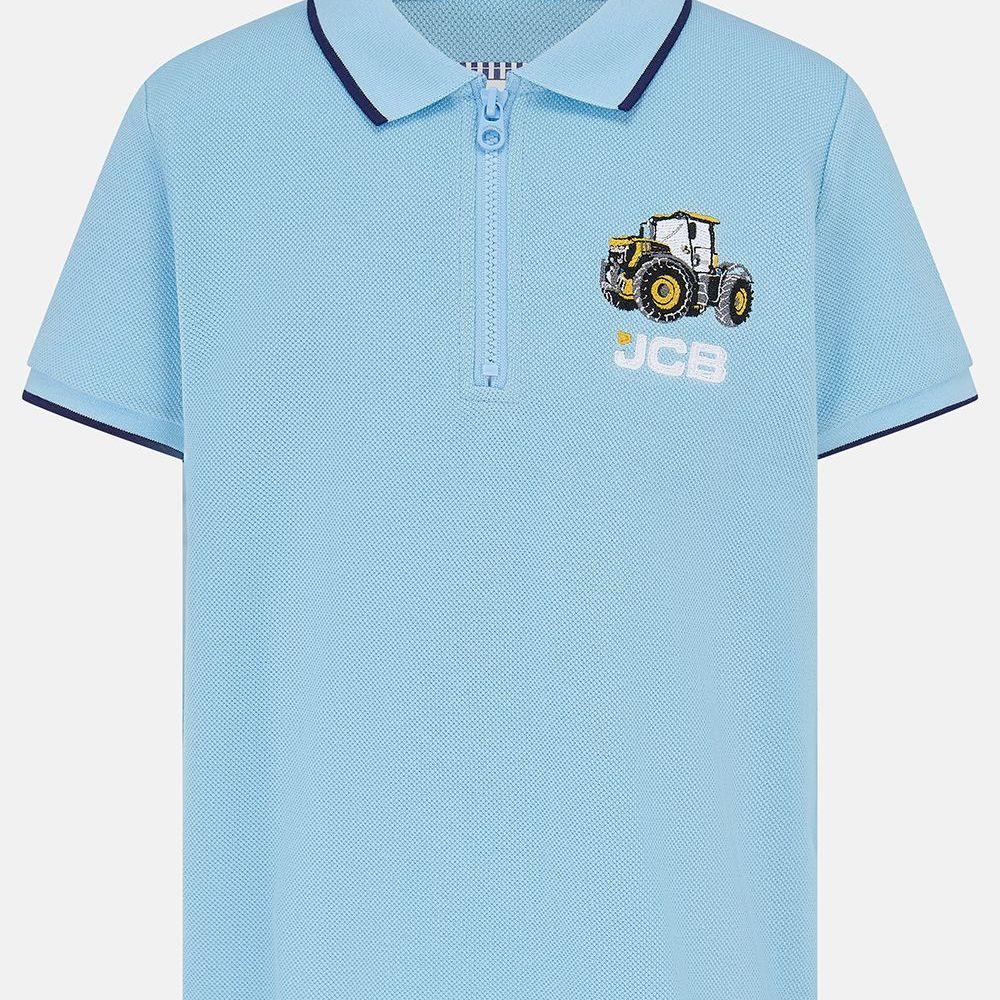 Pier Short-Sleeve Top- JCB- Ages 1-2, 2-3, 3-4, 4-5, 5-6, 6-7, 7-8